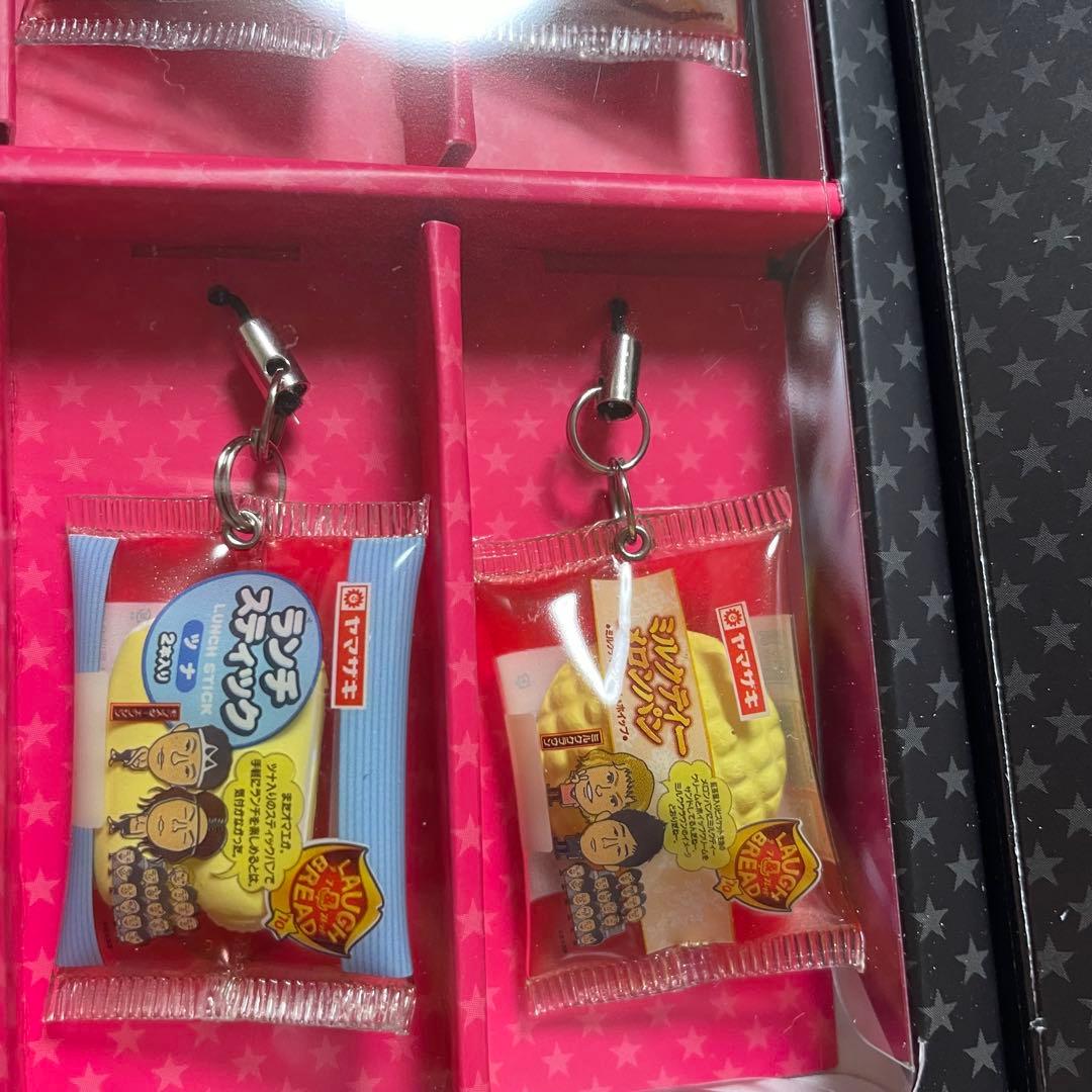 山崎パン 吉本 携帯ストラップ ８種セット