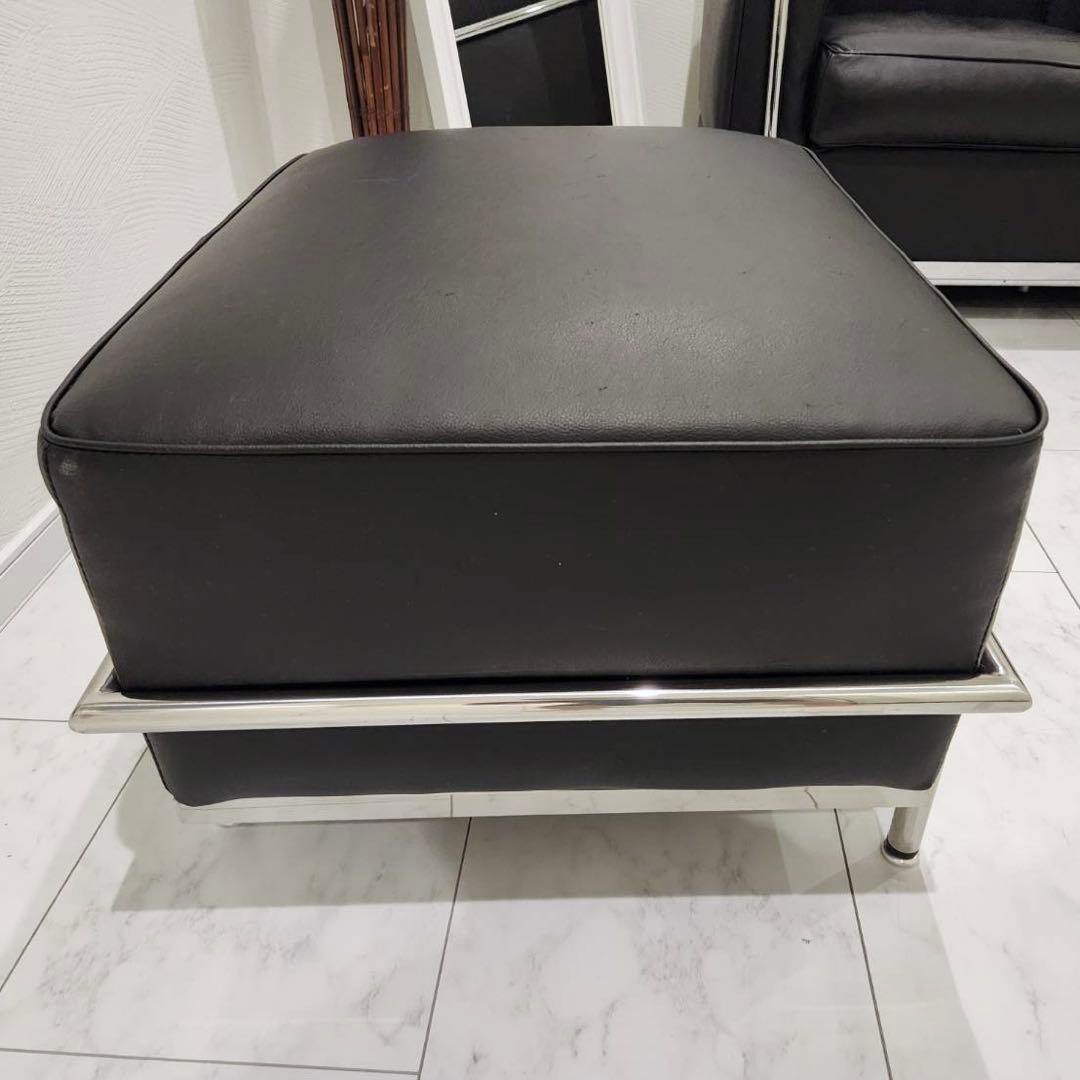 リプロダクトLe Corbusierル・コルビュジエ　LC2 オットマン　単体