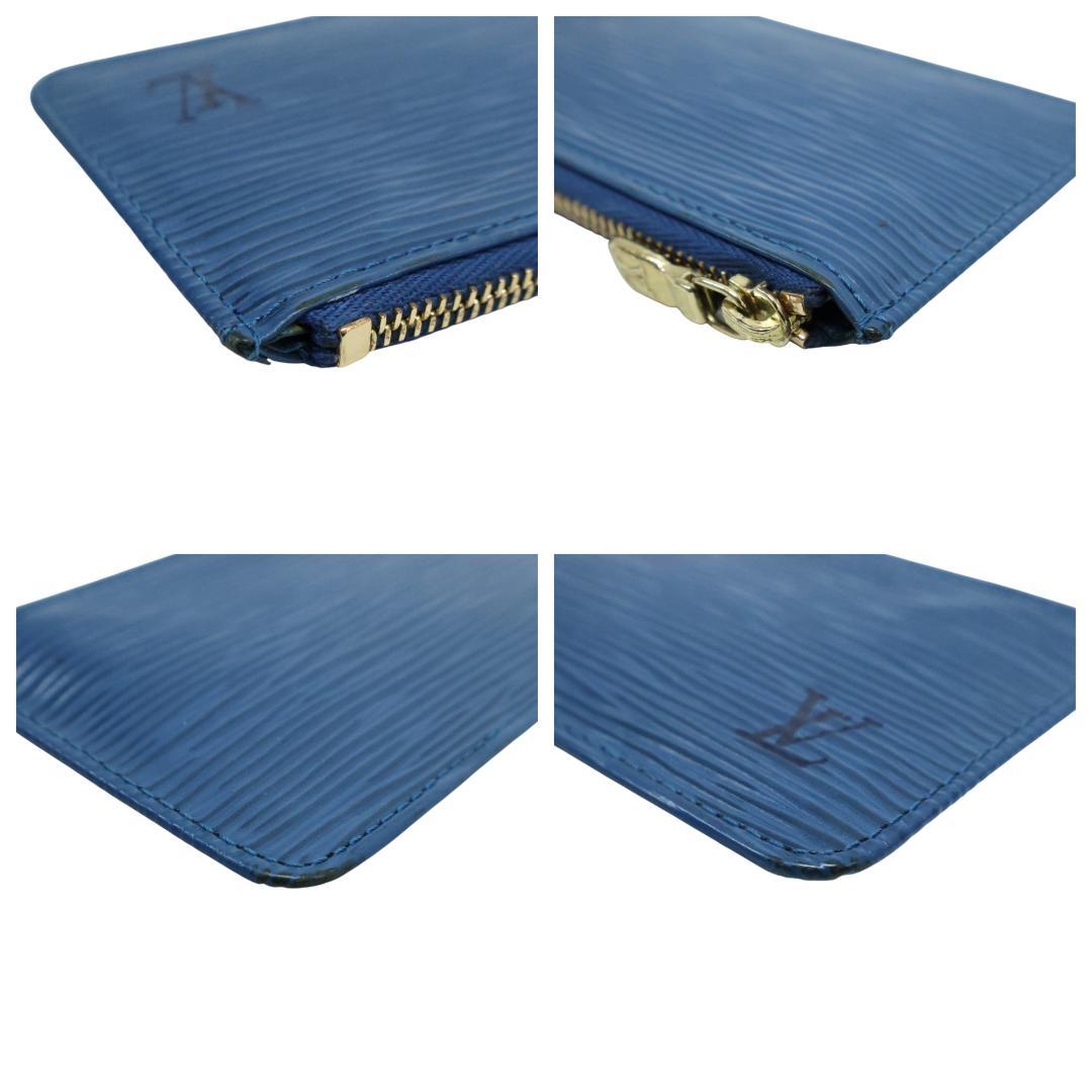 美品 ルイヴィトン エピレザー ケース ポシェットクレ M63805