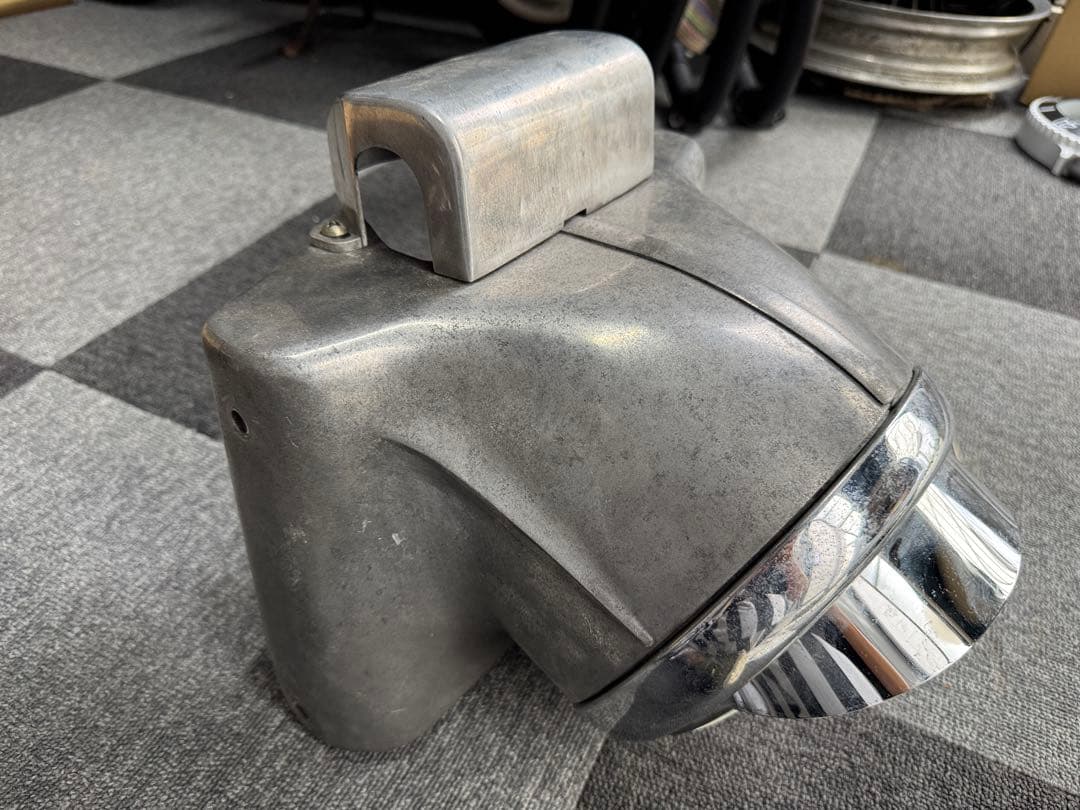 ハーレー 純正ナセル FLH80 バイザー付き 67854-60 - メルカリ