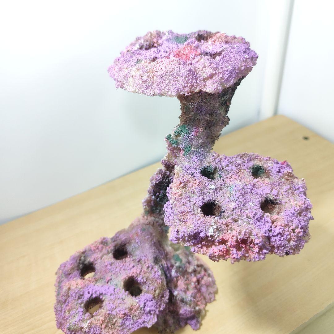 プラグ穴付き アク抜き不要人工ライブロック 海水水槽 レプリカ