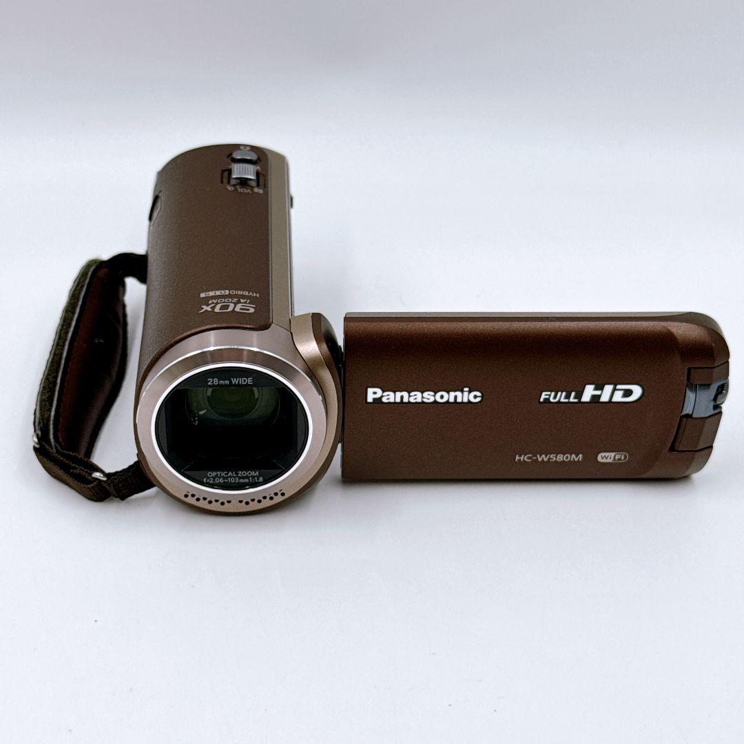 Panasonic HC-W580M ビデオカメラ 本体 ブラウン