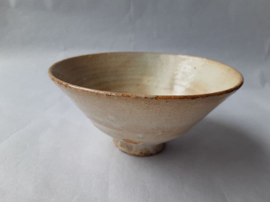 古萩 茶碗