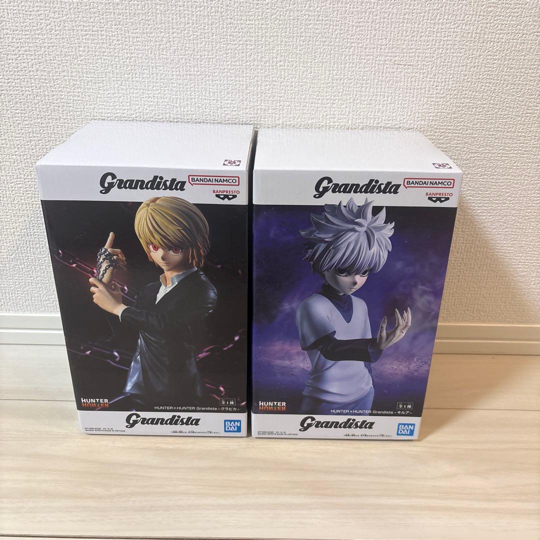 HUNTER×HUNTER Grandista キルア クラピカ フィギュア - メルカリ