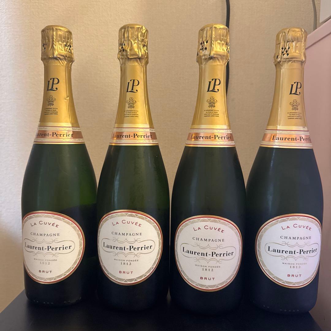 ブランド 品 通販食品・飲料・酒 - Laurent-Perrier La Cuvée Brut 4本