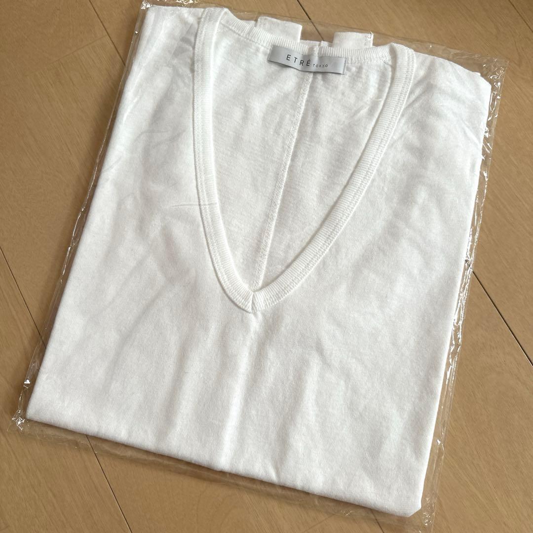 定価以下ETRE TOKYO 新作 完売 ヘンプコットンスリーブレスプルオーバー