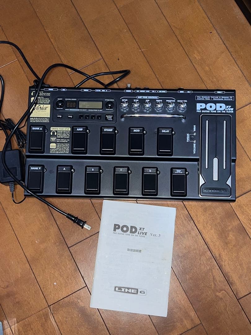 LINE 6 POD XT LIVE ギターエフェクター アンプシミュレーター LINE6