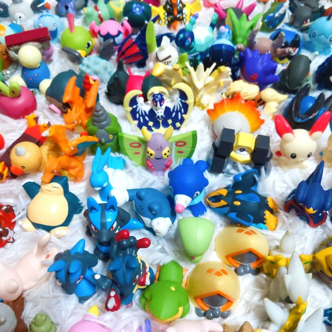 初期ポケモンキッズ まとめ売り ポケモン ソフビ クリア 当時物 217体