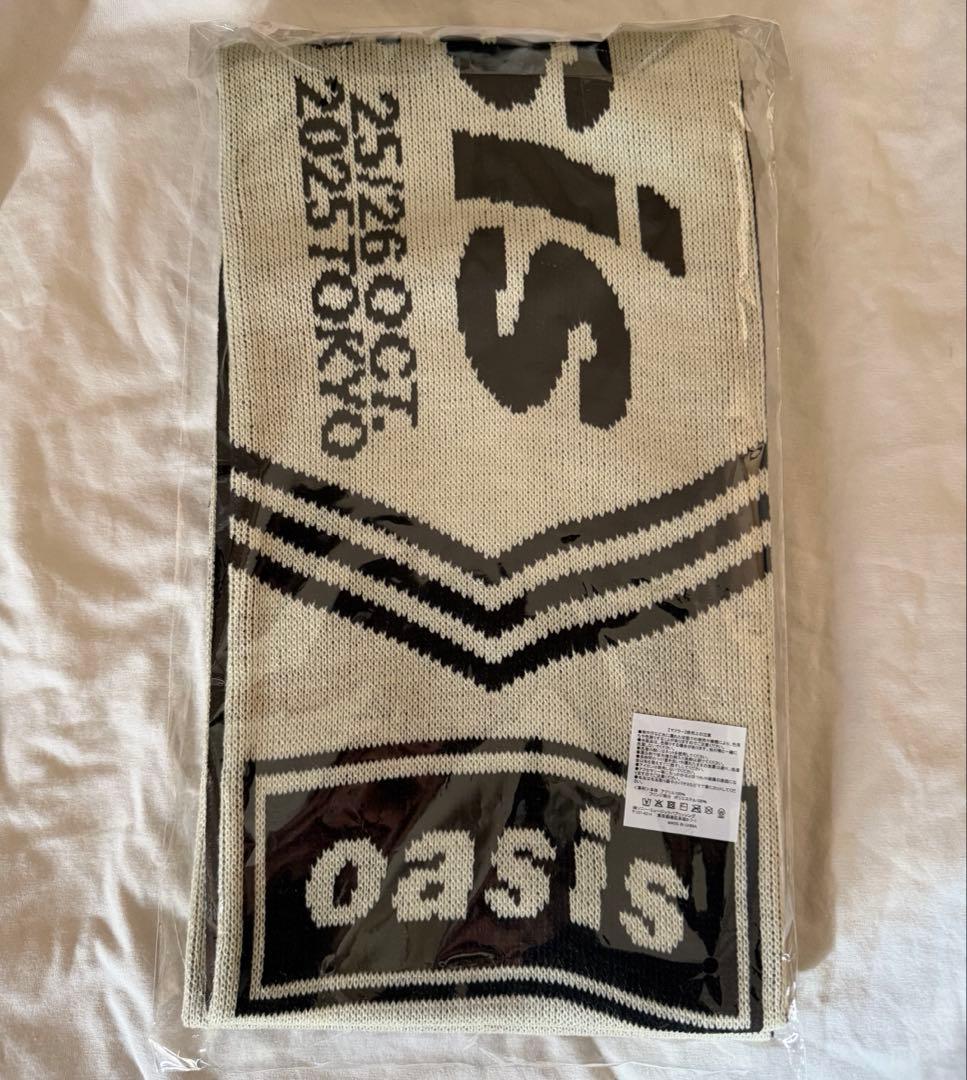 oasis フットボールスカーフ マフラー Oasis live'25 ラグビーマフラー