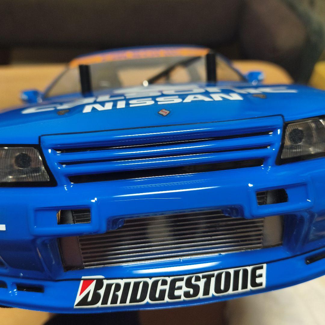 タミヤ　スカイラインボディ（ホイール、タイヤ、LED付き）のみ