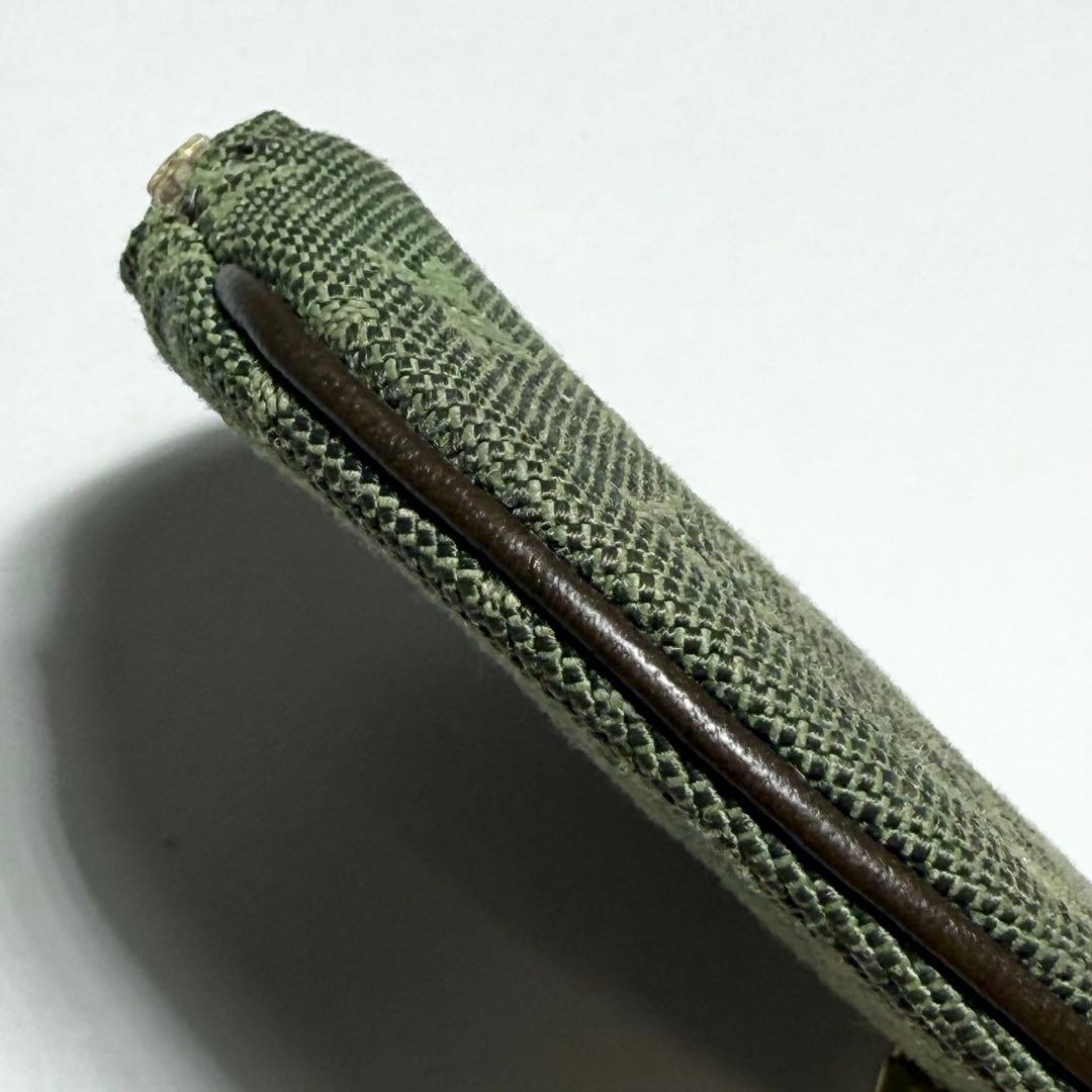 ルイ・ヴィトン ポルト・モネ・ロン モノグラム ミニ カーキ ケース