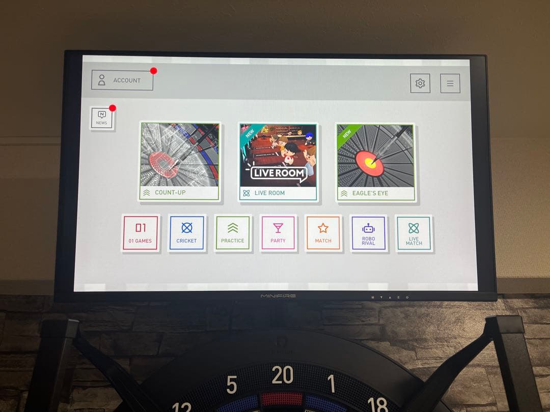 デ*ジ様 ダーツライブホーム　タブレットモニターフルセット