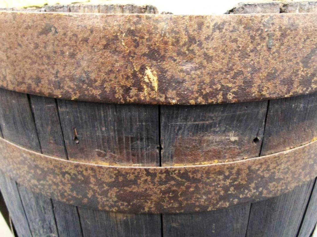 y0205-1 サントリー山崎工場 ウイスキー樽 1953年 高さ87cm