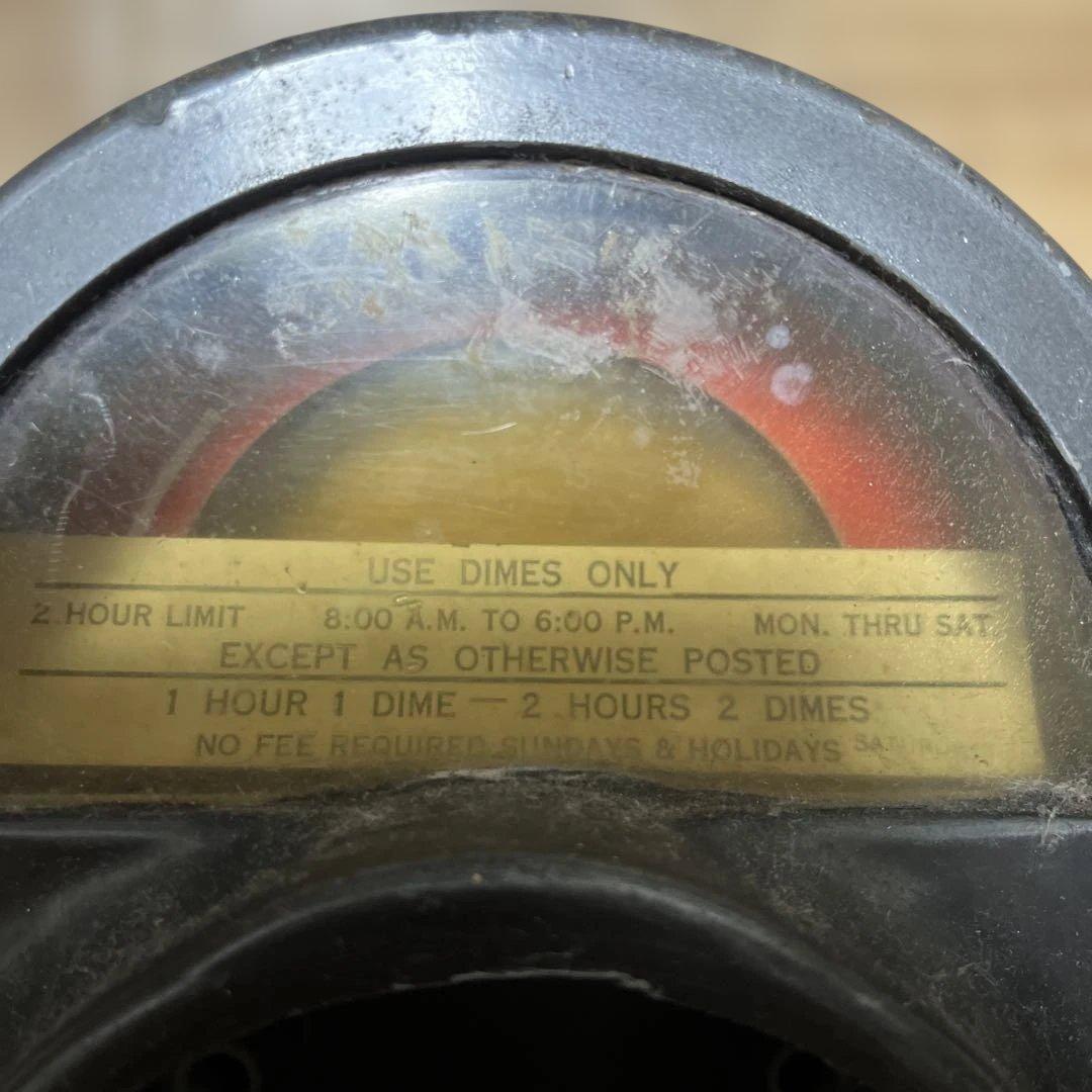 パーキング メーター アメリカ 実使用 レバー 稼働 実物 - メルカリ
