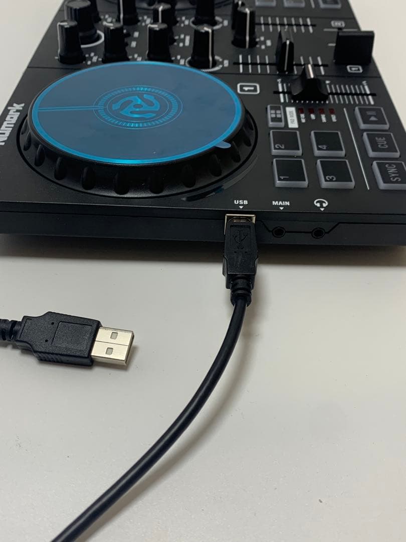 Numark party mix Dj lightningUSB3カメラアダプタ
