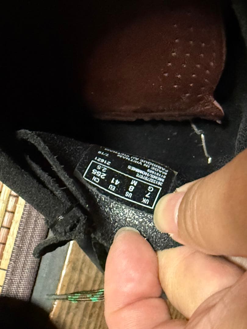 限定値下 クラークスワラビー25.5cm Vincent shoes lace