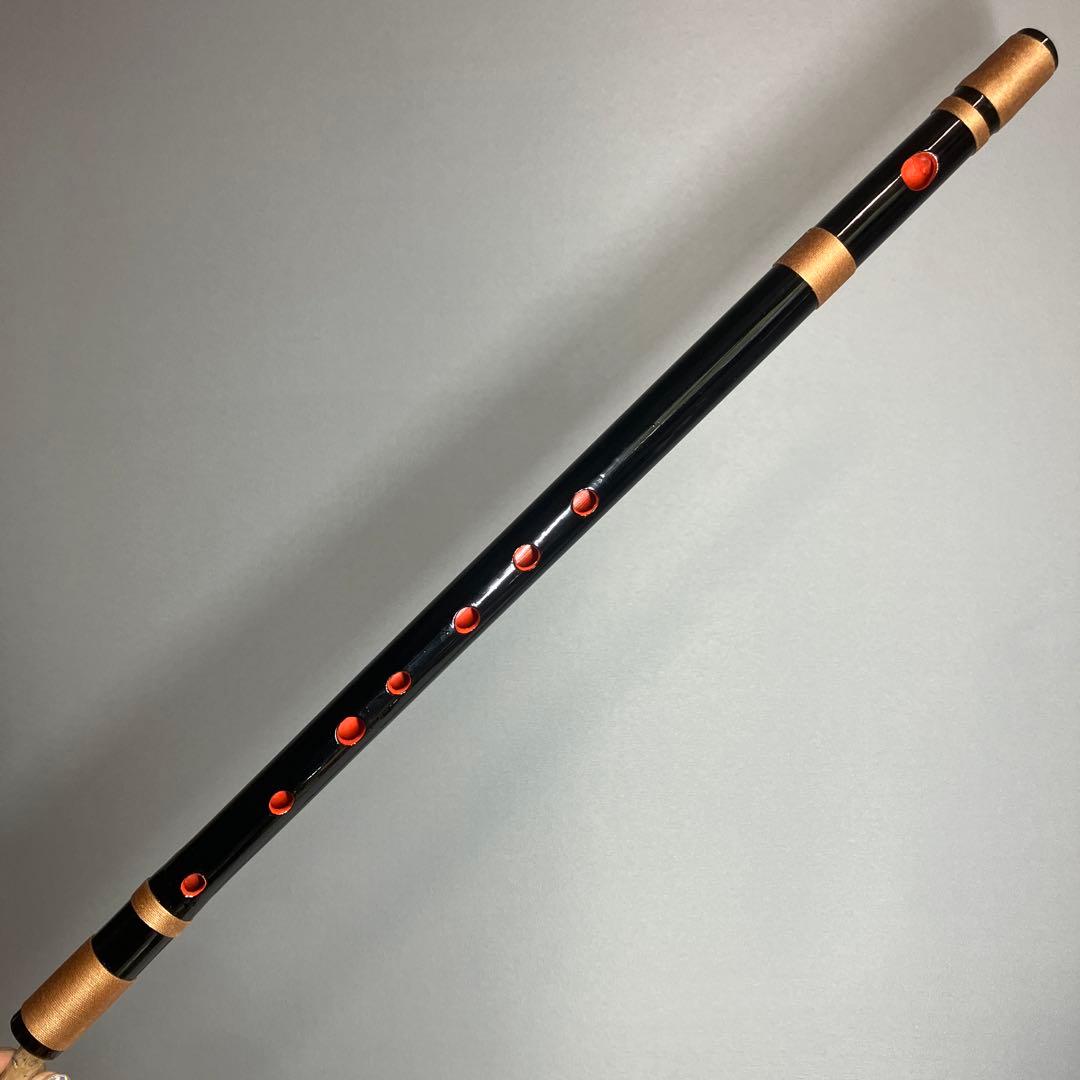 篠笛 四本調子G#管 CMR4-41 唄物 ドレミ調 天地糸巻 竹笛 【