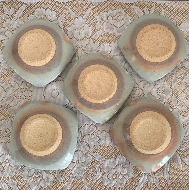 伝統工芸・荻焼椿窯・天鵬山廣瀬淡雅・汲出揃天鵬山