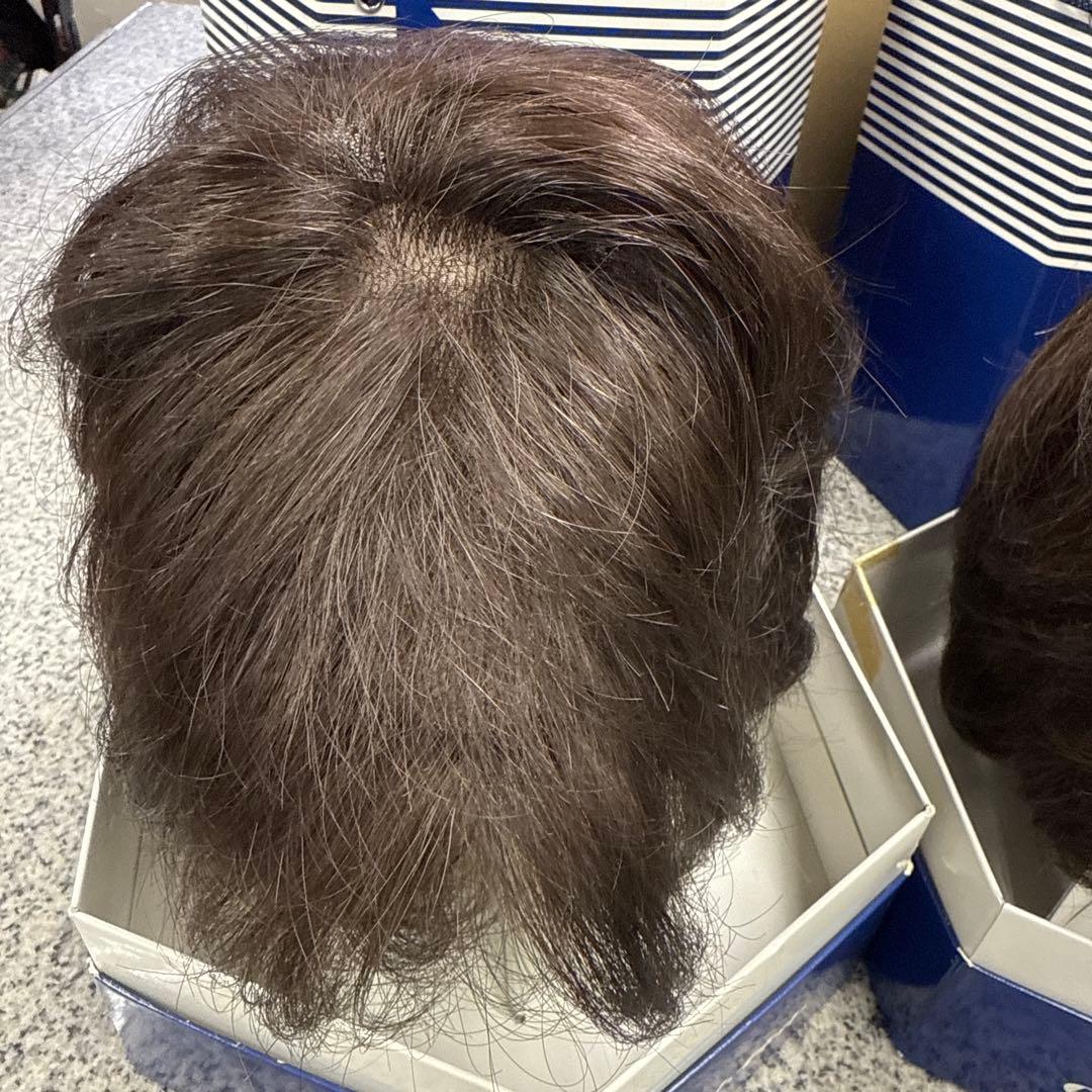 NATURAL QUEEN ショートウィッグ ブラウン 2個セット ハイネット