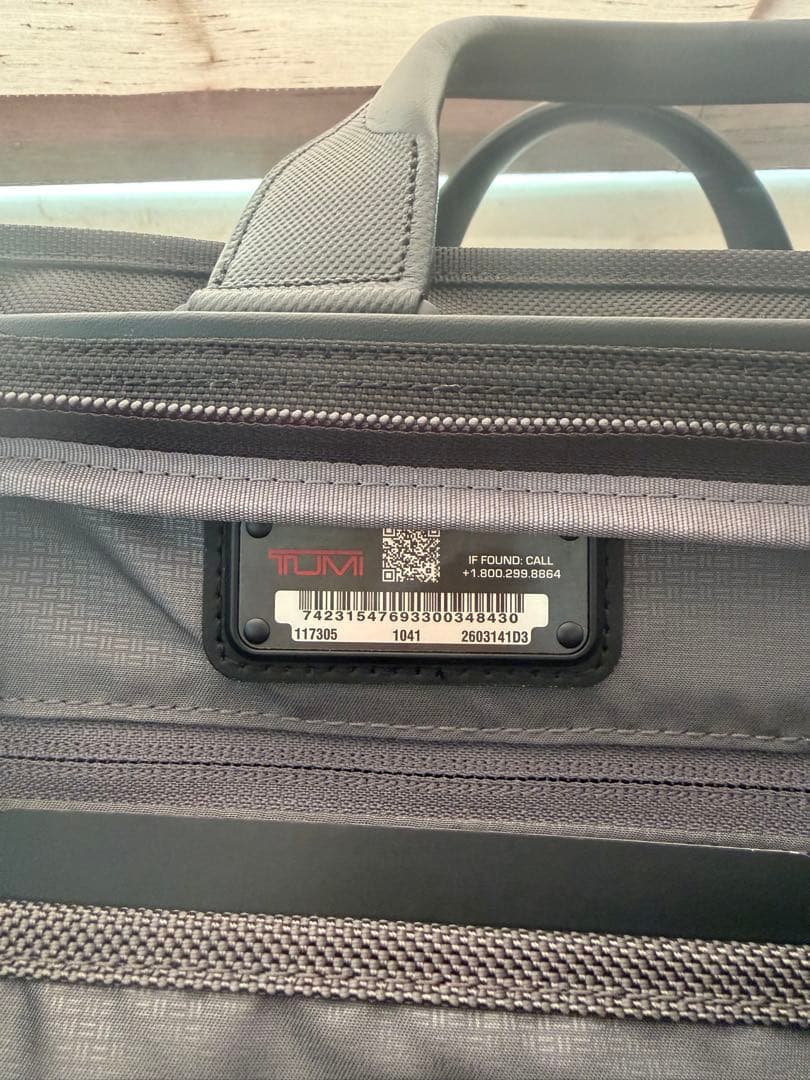新品未使用TUMI ビジネスバッグ 02603141D3 ALPHA 3