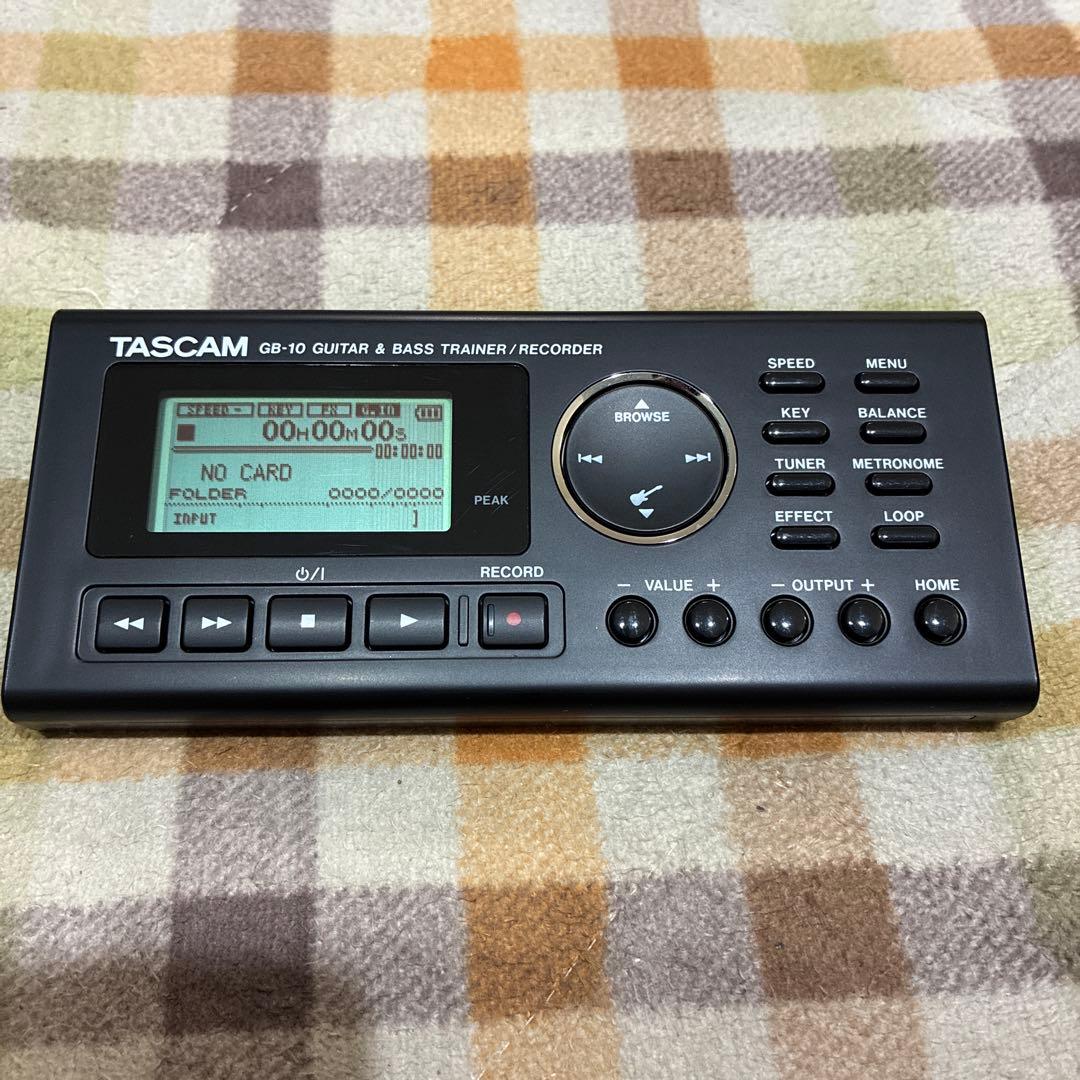 極美品です！！TASCAM GB-10 ギター・ベーストレーナー/レコーダー