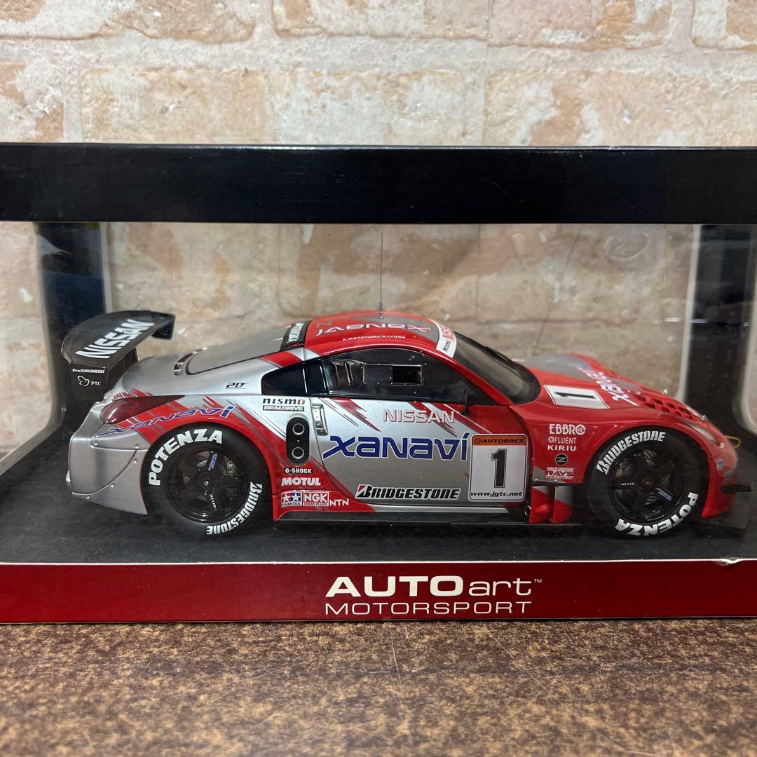 I3【保管品】 AUTOart XANAVI NISSAN 1/18 ミニカー