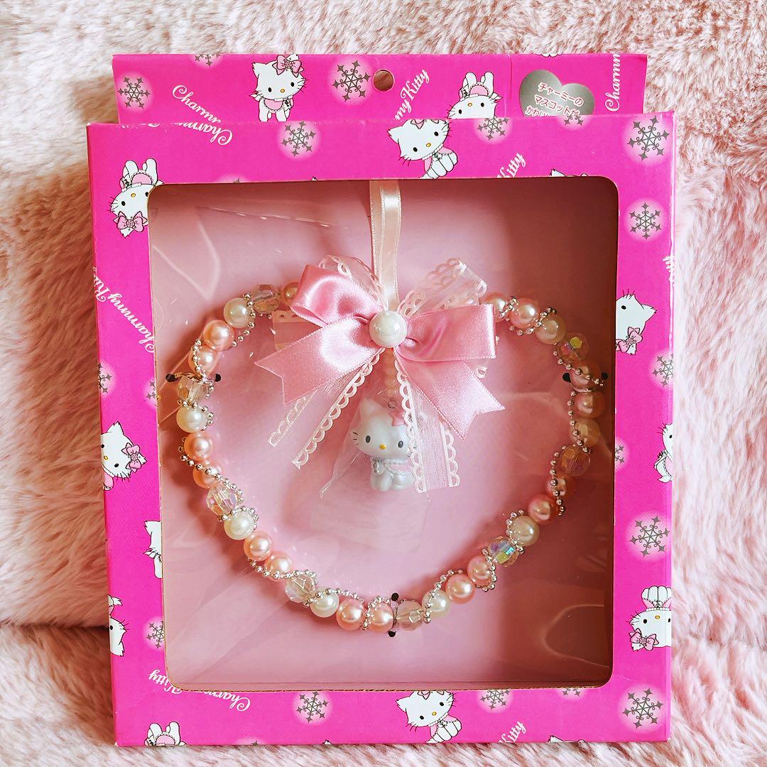 希少レア　チャーミーキティ　ダイカット　ビーズリース　2006 サンリオ　レトロ 希少レア チャーミーキティ ダイカット ビーズリース 2006 サンリオ