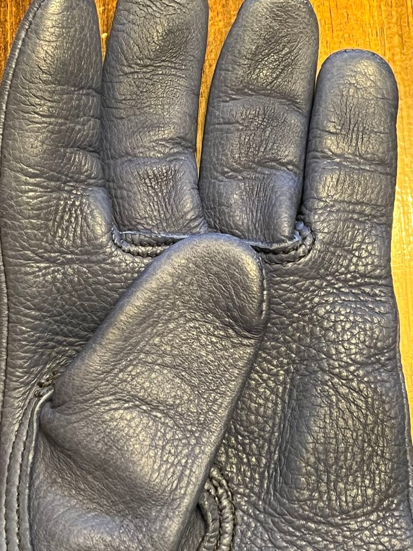 RATS x BackDropレザーグローブ ブルーカラー