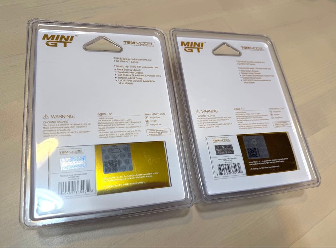 2台セット★MINI GT★日産 180SX★LBWK 東京オートサロン限定★