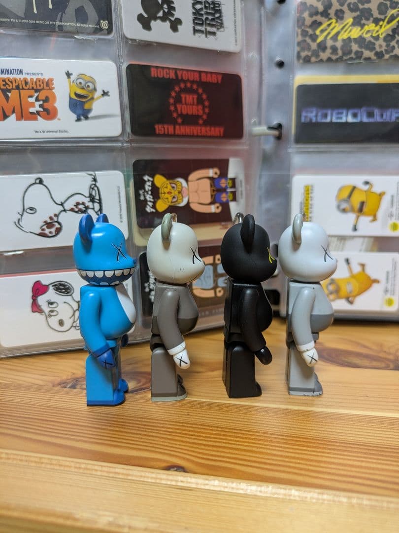ベアブリック KAWS BE@RBRICK a-nation 人体模型セット