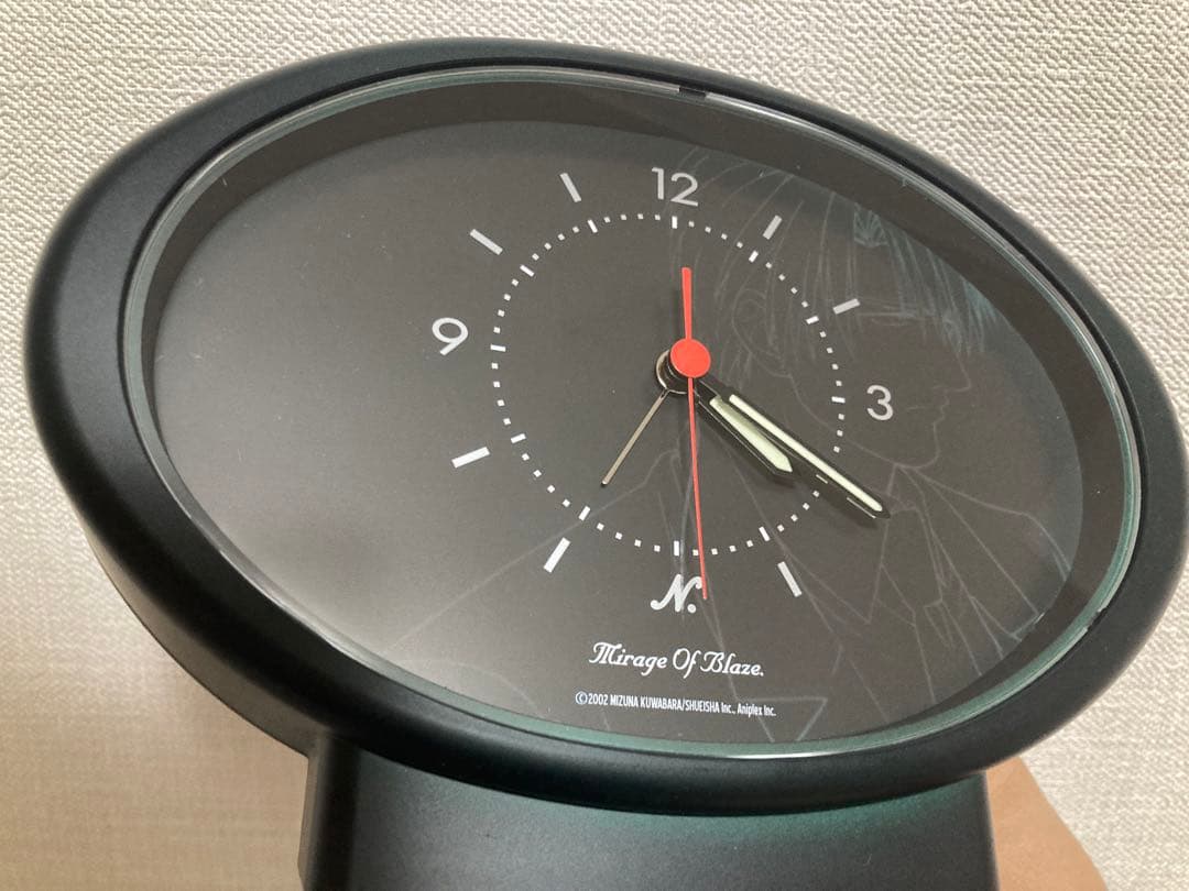 炎の蜃気楼　 〔直江信綱〕〔仰木高耶〕ヴォイス・アラーム・クロック 2個セット