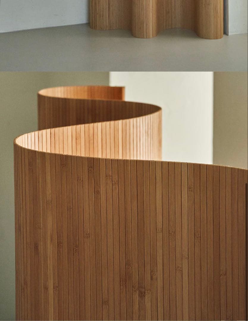 Artek風ウッドパーテーション 180×250cm aalto - メルカリ