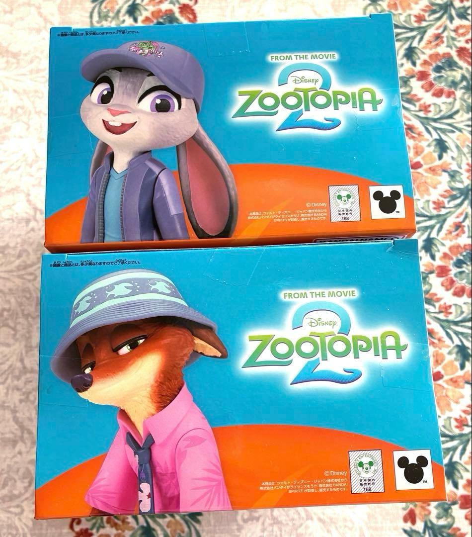 ディズニー ズートピア2 モニタートップフィギュア ニック ジュディ