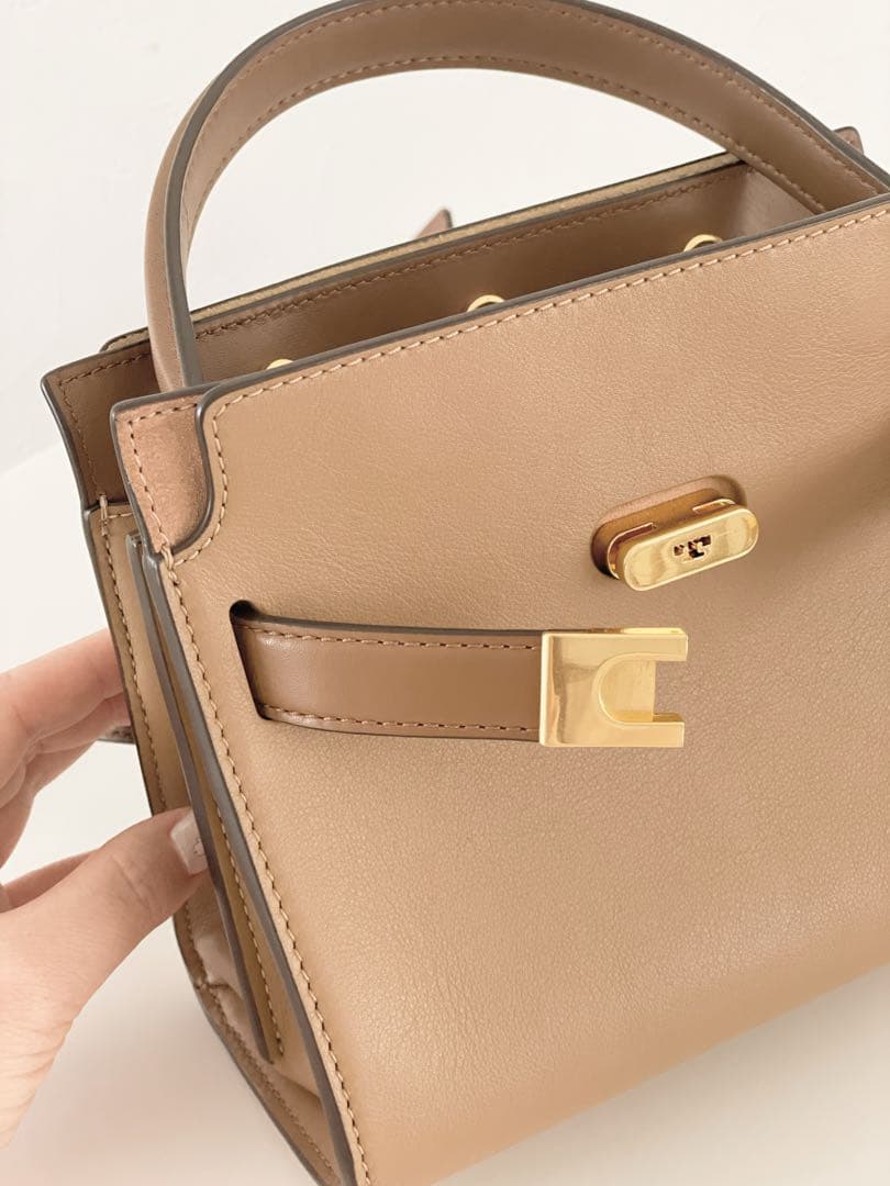 美品！トリーバーチ リー ラジウィル プチ ダブルバッグ