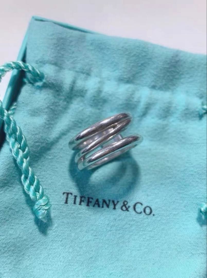 ティファニー Tiffany ダイアゴナル リングSV925