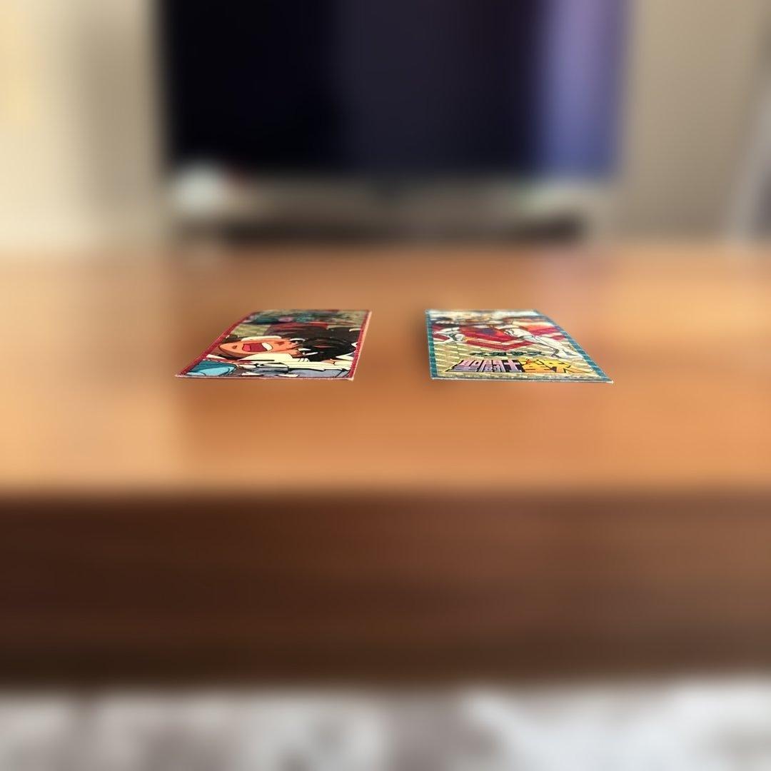 【極美品】聖闘士星矢 ペガサス ホログラムステッカー2枚セット