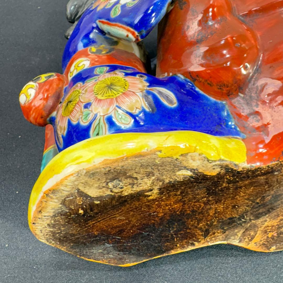 中国骨董 ワニ 置物 彫刻 天然石 オブジェ レトロ ジャンク ワニ群像 置物