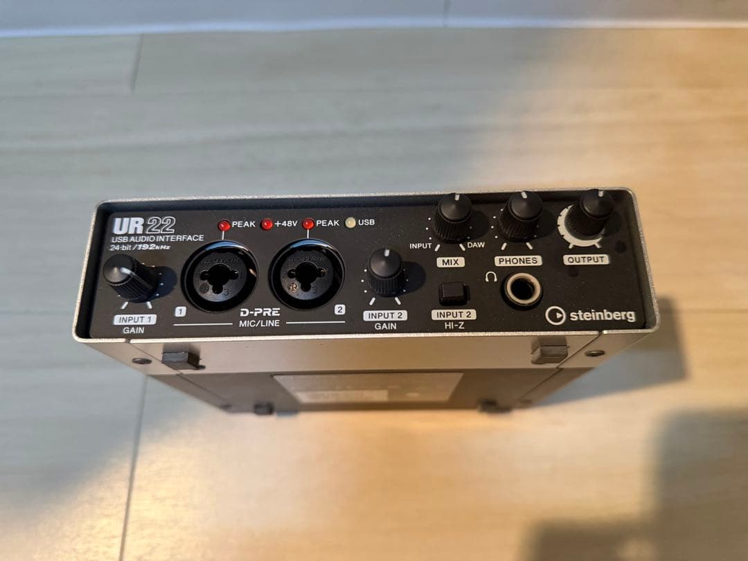 コンデンサーマイク　マイクスタンド　インターフェース付