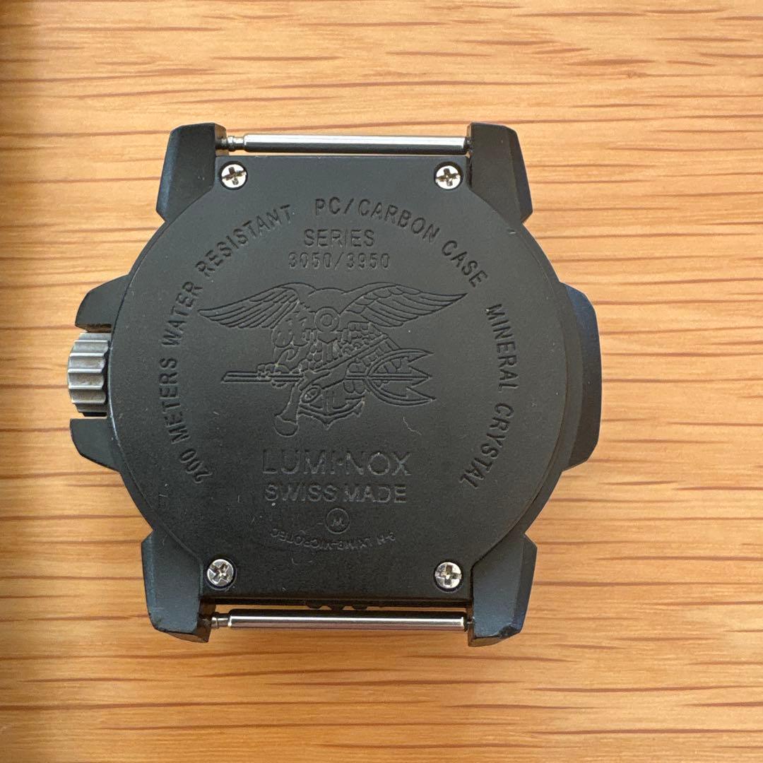 LUMINOXシリーズ3050 ブラック腕時計　ジャンク