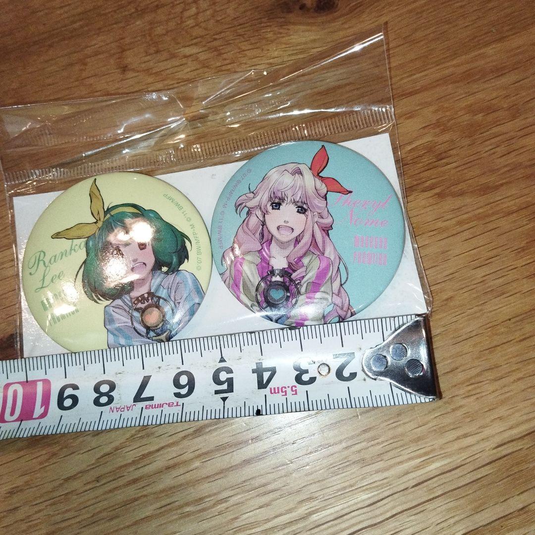 希少 マクロスF なつかし画廊 缶バッジ シェリル ランカ・リー - メルカリ