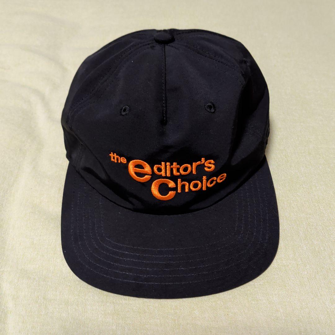 the editor's choice NYCO Big Cap 黒キャップ