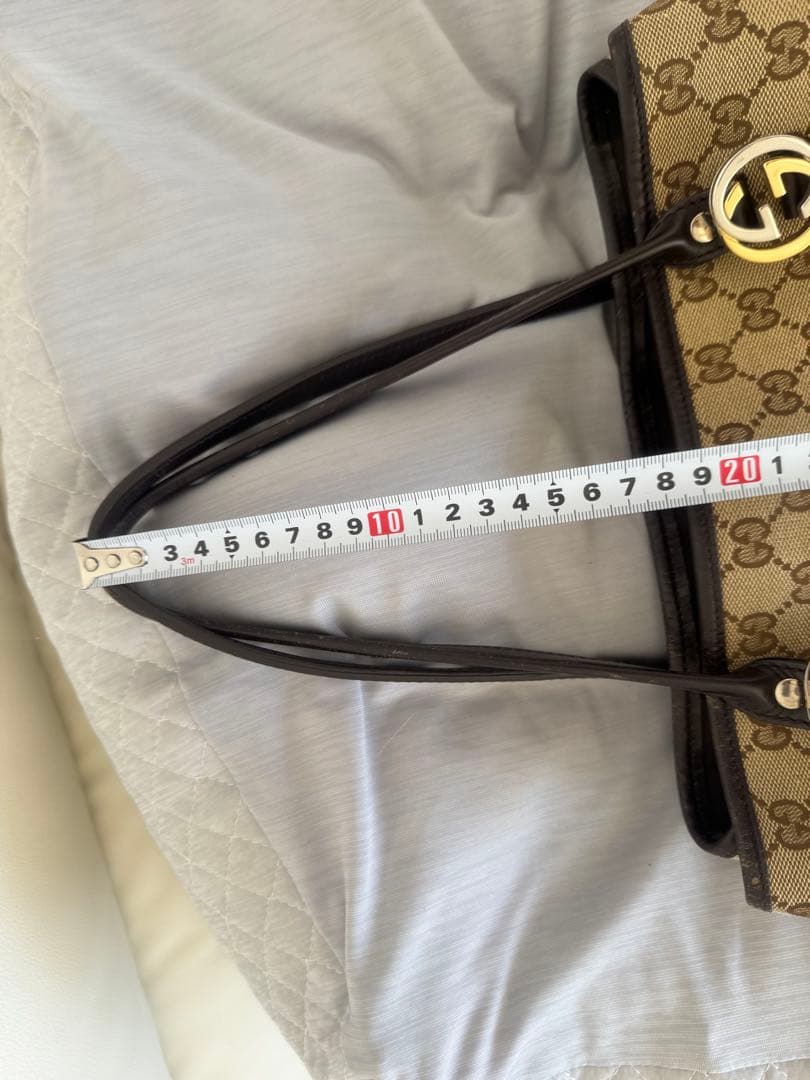 Gucci ロゴパターン ショルダーバッグ