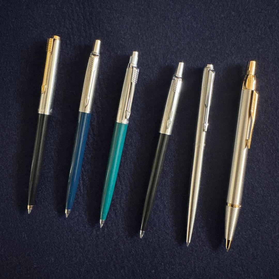 パーカー　ボールペン　万年筆　シャープペン　他　計11本　ジャンク