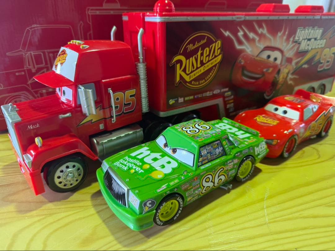 S1326 ディズニー マック トレーラー マックイーン チックヒックスセット