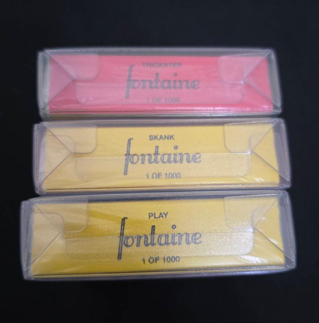【絶版激レアデック】fontaine 5000s 3個セット 200-400限定