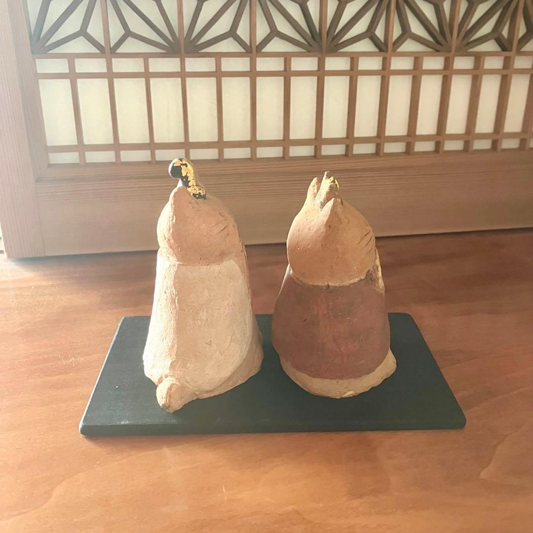 長島伸夫 猫の雛人形 ひな祭り