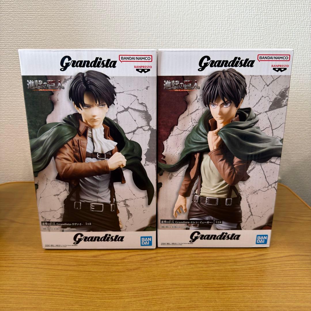 進撃の巨人 エレン リヴァイ Grandista グランディスタ フィギュア