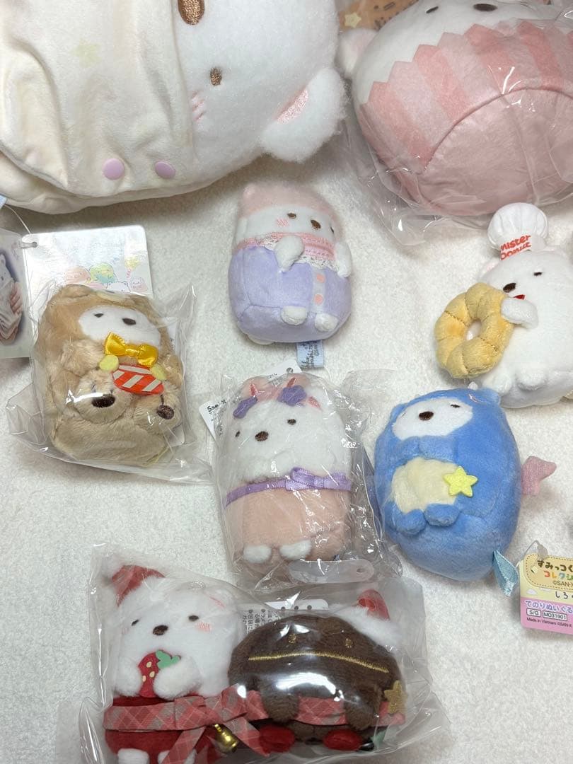公*o様 すみっコぐらし しろくま てのりぬいぐるみ まとめ売り