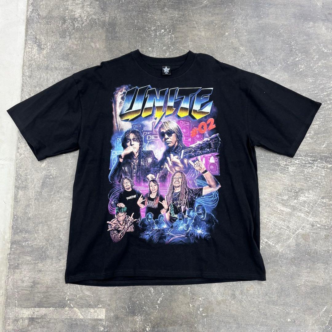 UNITE 02 B'z マキシマム ザ ホルモン コラボ Tシャツ 2XL - メルカリ