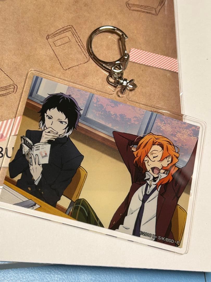 ビッグアクリルキーホルダー 中原中也 芥川龍之介 文豪ストレイ